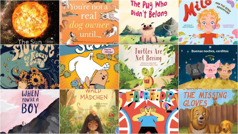 A collage with all 12 book Covers that are featured in this article.