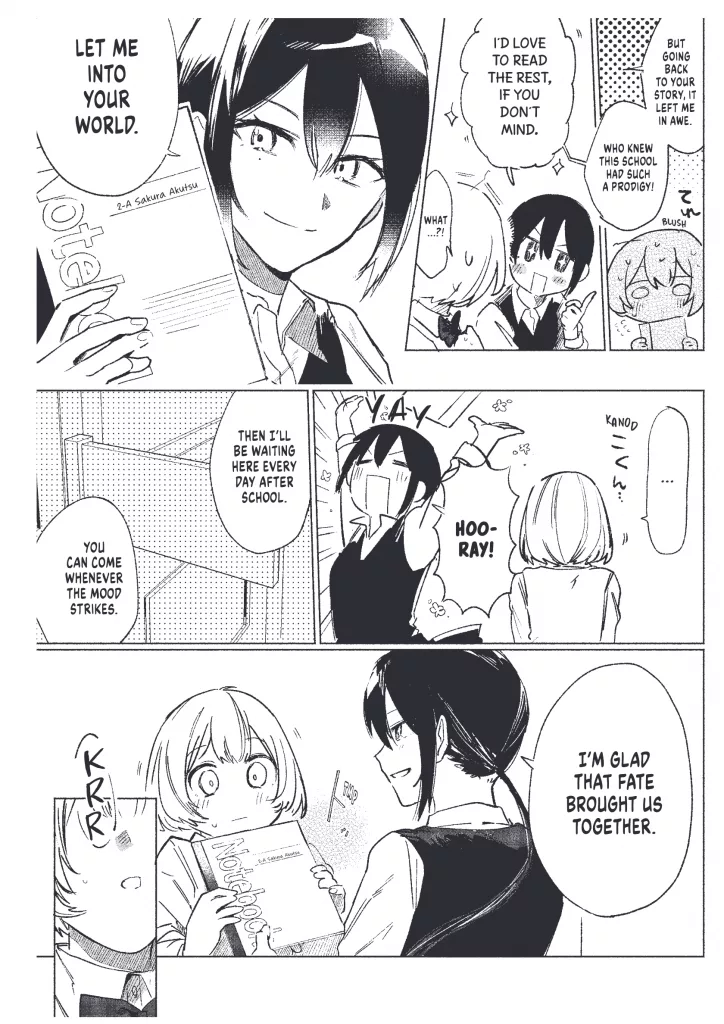 A page from the manga.